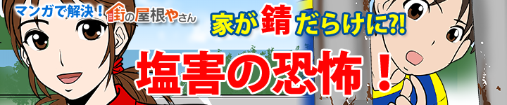 塩害対策!潮風吹く海沿いの恐怖