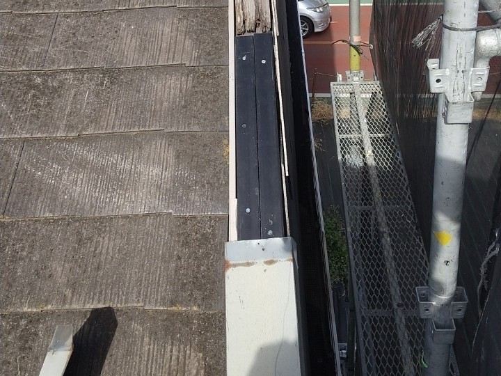 樹脂製貫板を設置