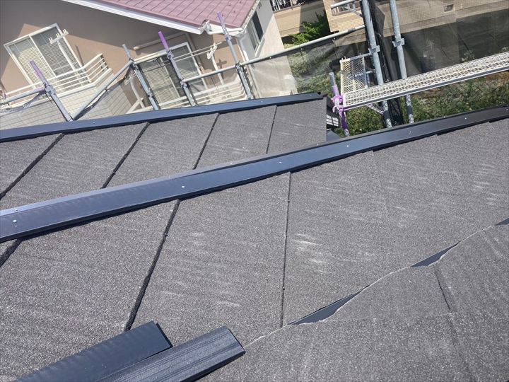 樹脂製の貫板を設置