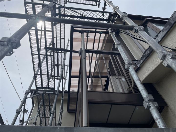 足場の架設