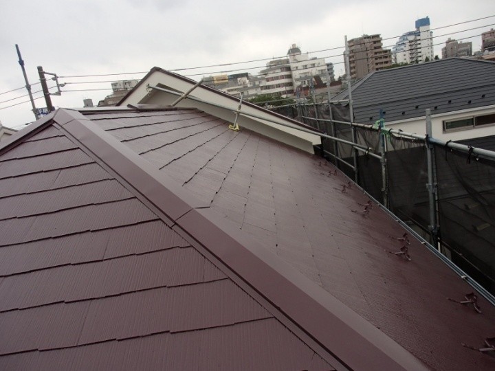 サーモアイ4F「上塗り」作業