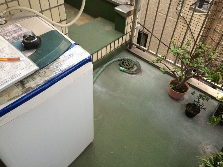 改修ドレン付近の状況