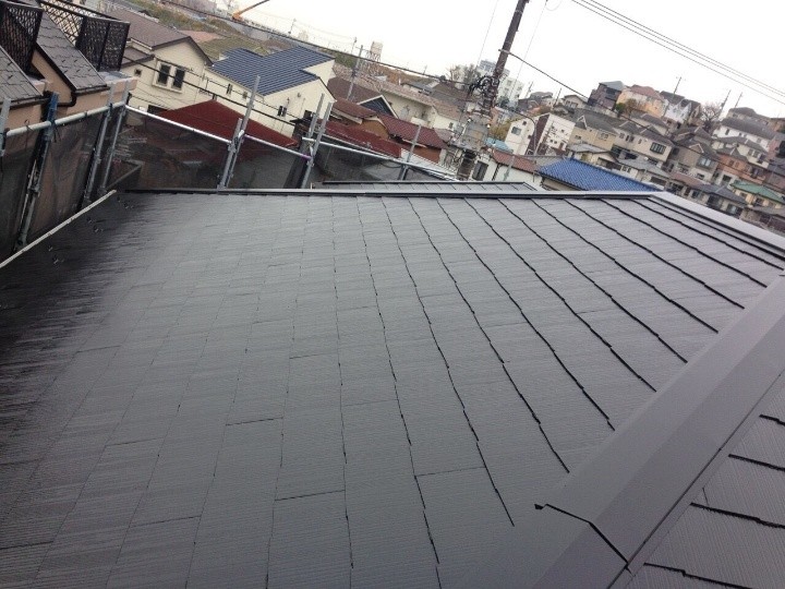ファインパーフェクトベストで「上塗り」作業