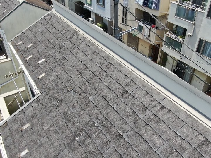 築20年コロニアルNEO屋根
