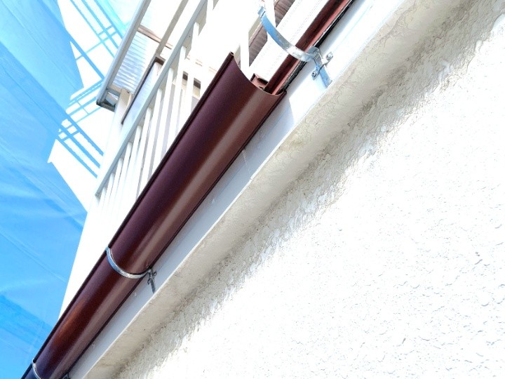 新設した丸樋