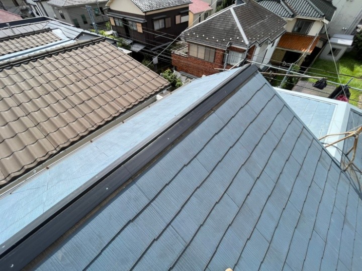 樹脂製貫板の設置後