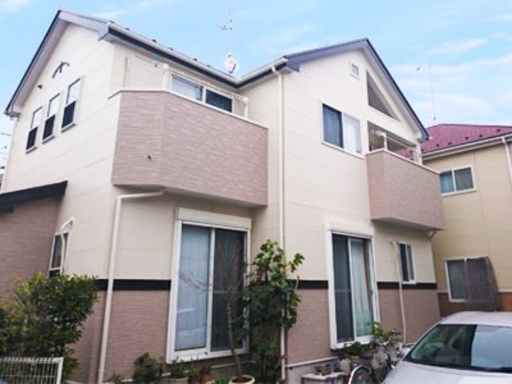 屋根外壁塗装工事後のお住まい