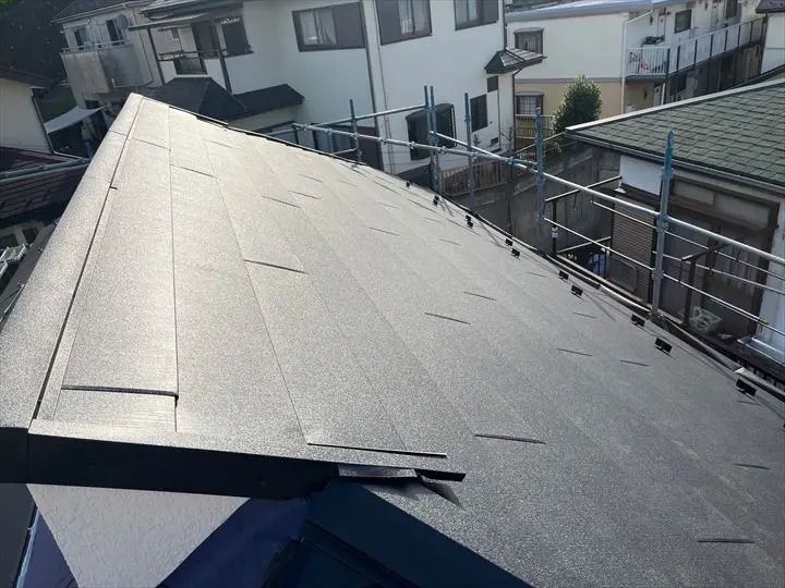 スーパーガルテクトでカバー工事し、耐久性を回復したお住まい
