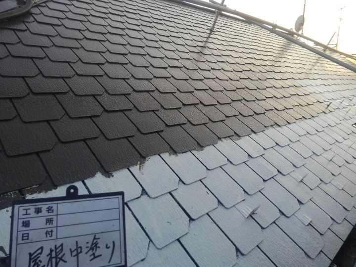 サーモアイSiで「中塗り」作業