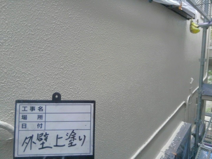パーフェクトトップで中塗り上塗り作業（二層塗り）