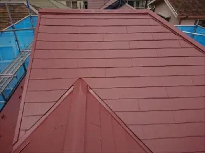 屋根塗装工事後のお住まい