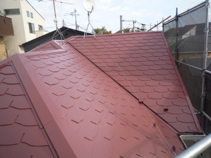 サーモアイＳi で「上塗り」作業