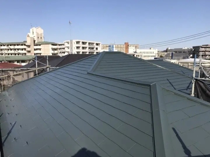 ファインパーフェクトベストで「上塗り」作業