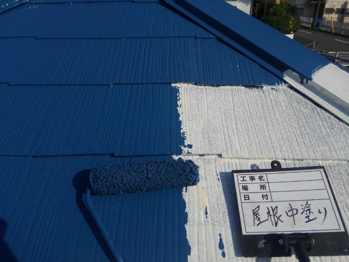 サーモアイSiで「中塗り」作業