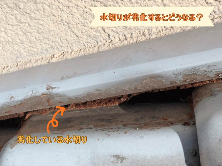 水切りが劣化するとどうなる？