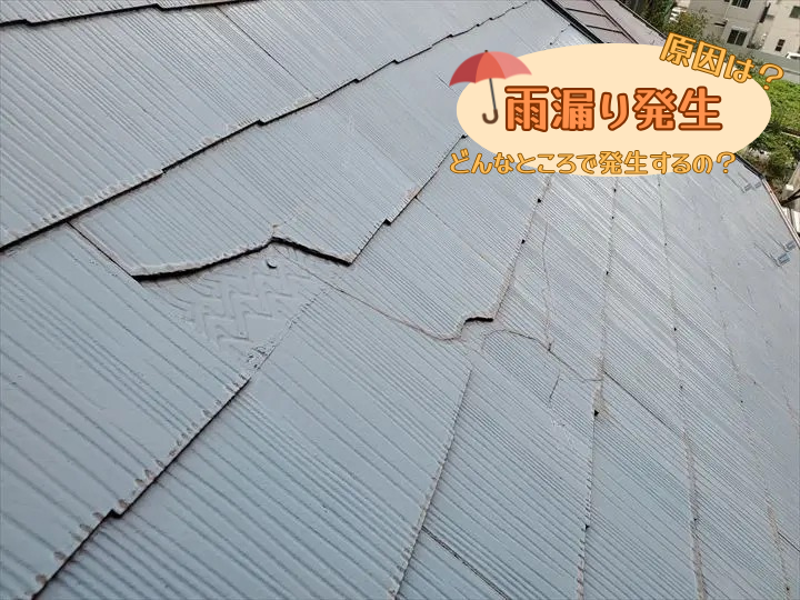 雨漏り発生
