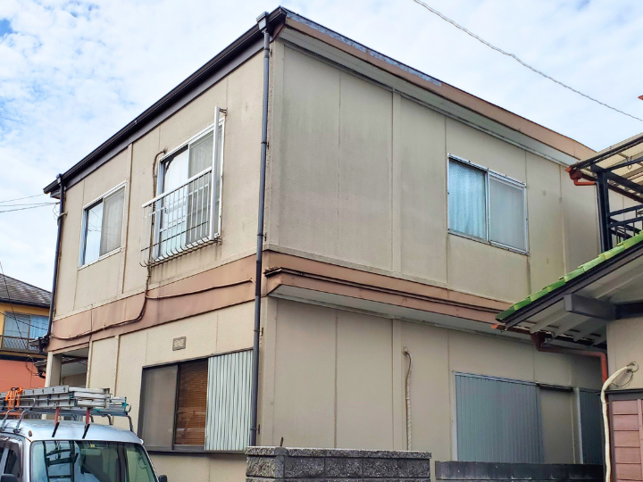 補修を繰り返していた屋根