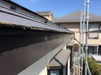 既存の雨樋と固定金具をすべて取り外し